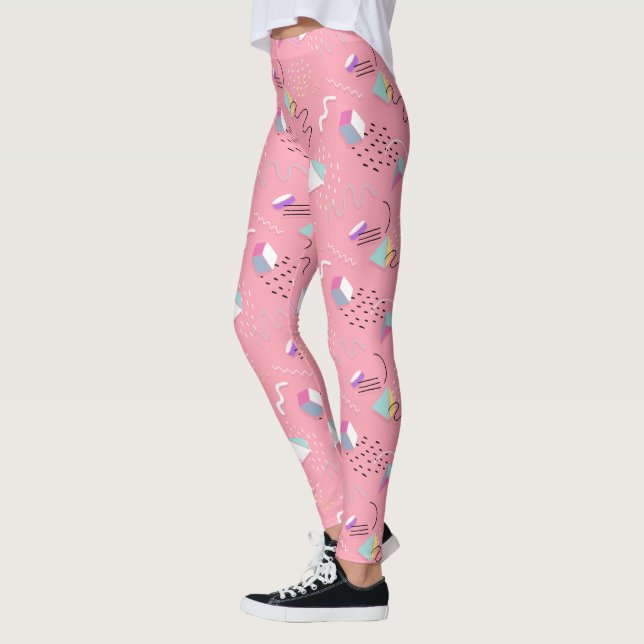 Leggings Fun Pink 1990 (Gauche)