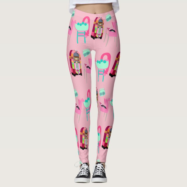 Leggings Fun rétro Cinties Fiesta (Devant)