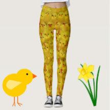 Funky Chick Jambes de poulet Jaune Pâques