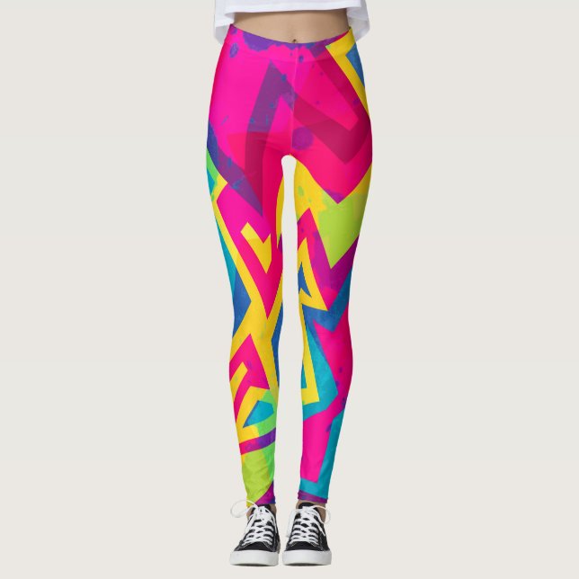 Leggings Funky Neon (Devant)