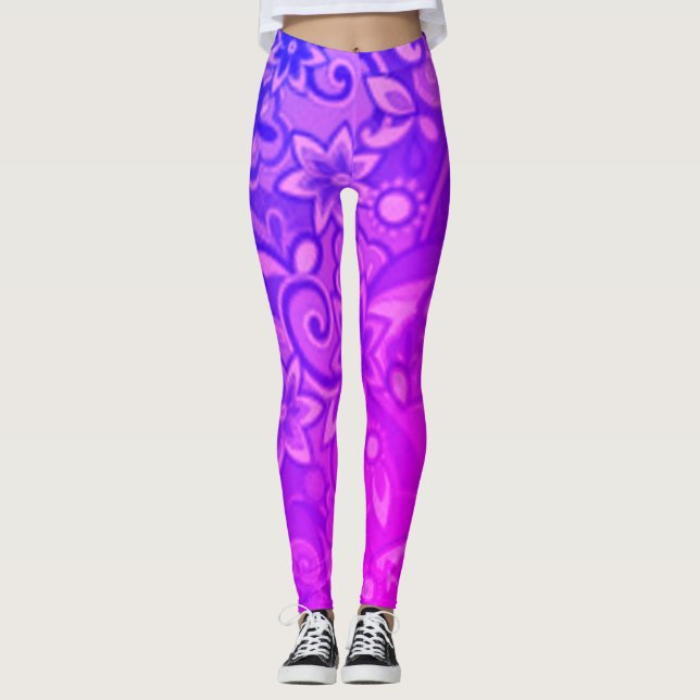 Leggings Funky Purple Pucci (Devant)