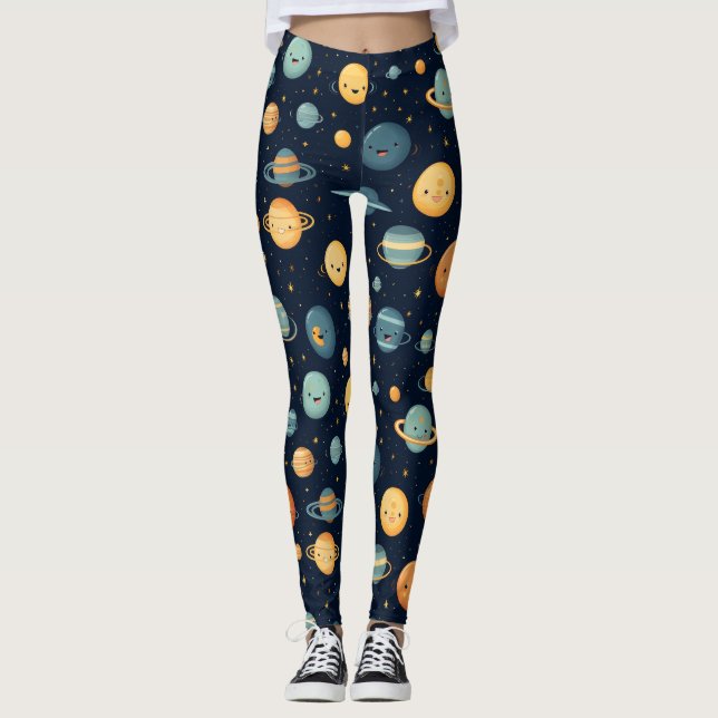 Leggings Funny Space Motif (Devant)