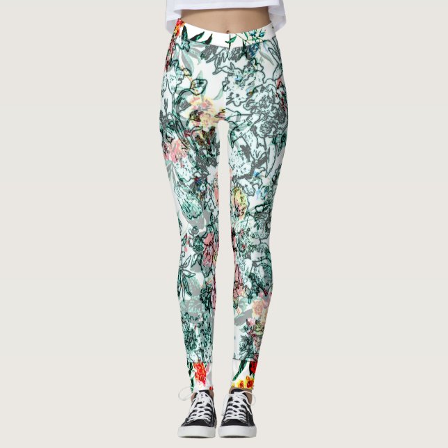 Leggings Futur Floral (Devant)