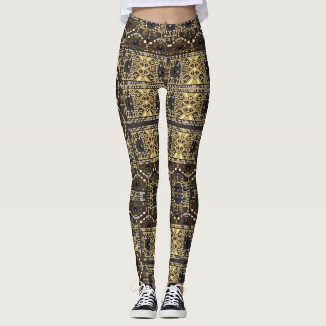Leggings Gaffez l'abeille Geo (Devant)