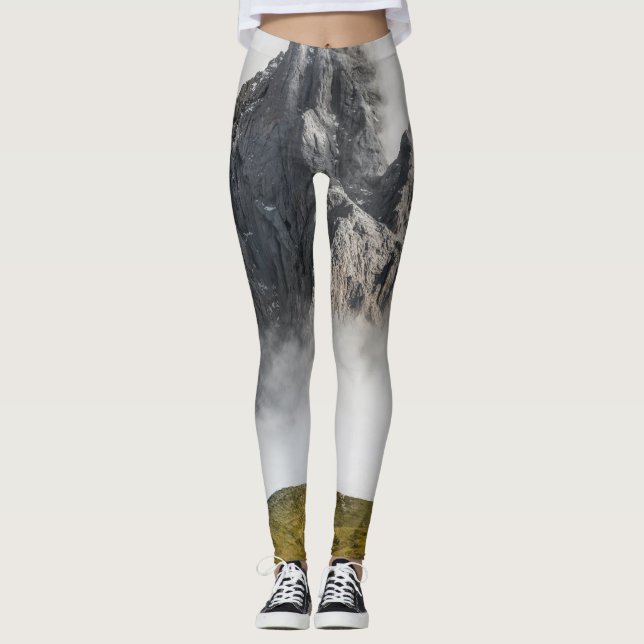 Leggings Galaxie colorée (Devant)