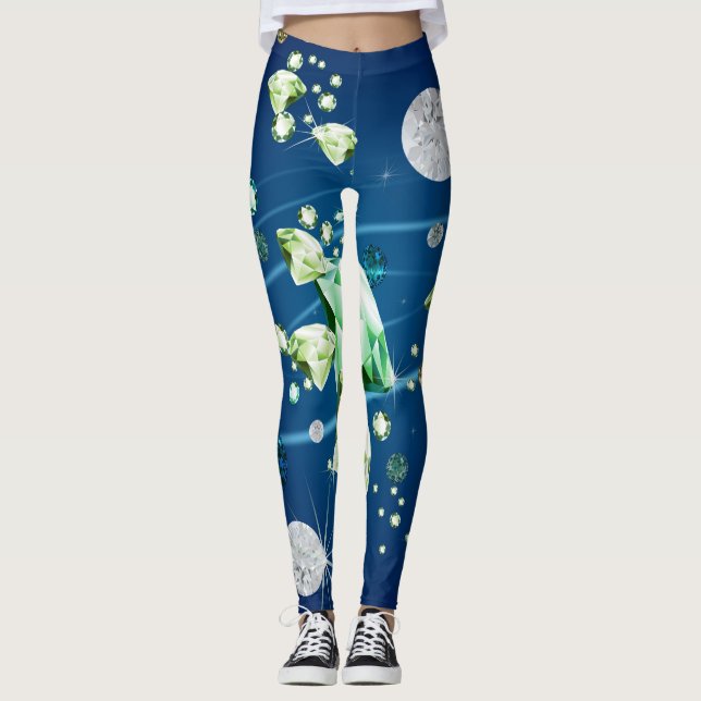 Leggings Galaxie de diamant 11 (Devant)