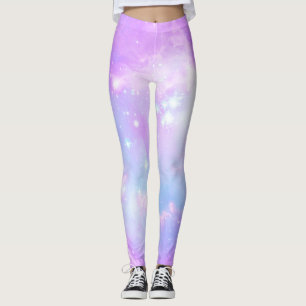 Leggings Galaxie de rose en pastel