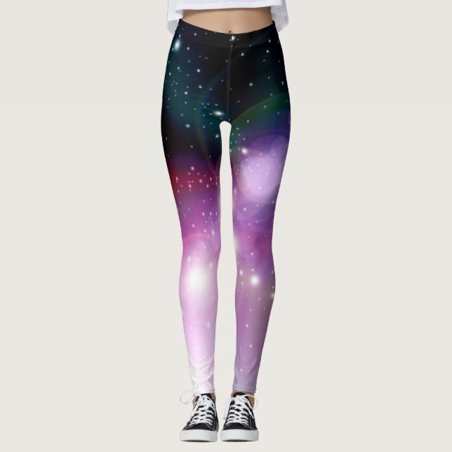 Leggings Galaxie moderne (Devant)