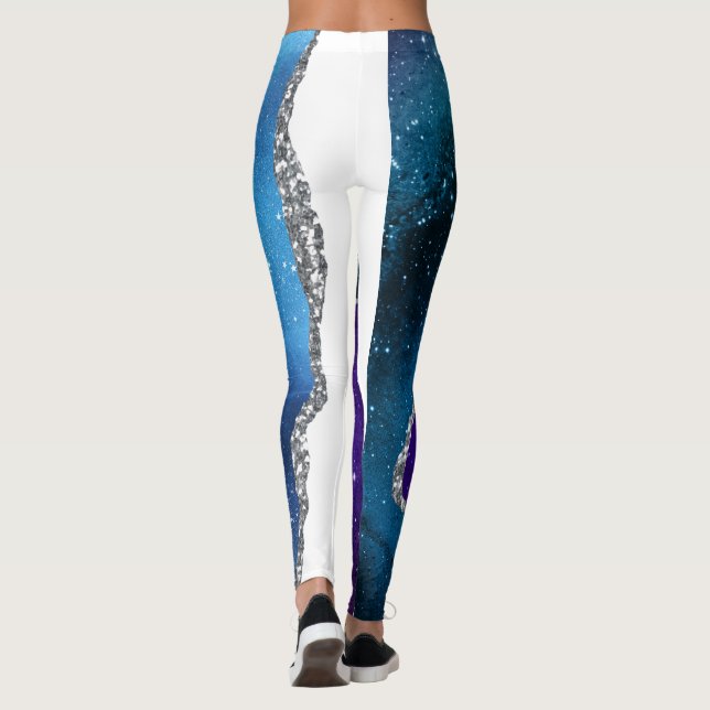 Leggings Galaxy Agate Series Design 16 (Dos)