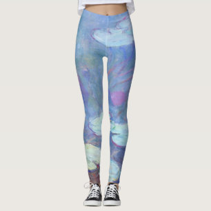 Leggings Galerie Claude Monet Pink Water LysHD Fine Art