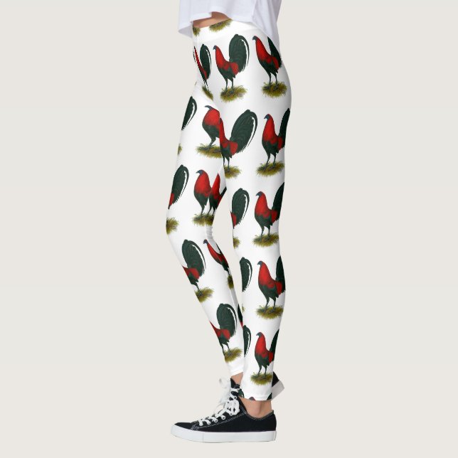 Leggings Gamecock américain : Rouge Brown (Gauche)