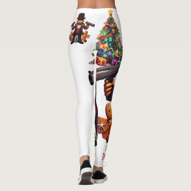 Leggings Gangster de pain d'épices (Dos)
