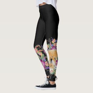 Leggings GARDEN DANCE CHOW - Légendes de concepteur