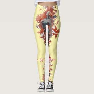 Leggings Garden Goddard Blossom Thunder_Cove