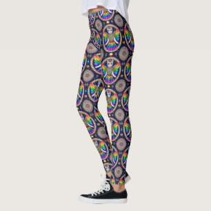 Leggings Gay Rainbow Pride Chat Fairy