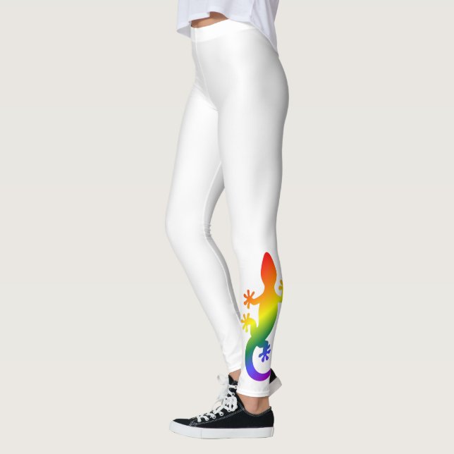 Leggings Gecko rainbow (Gauche)