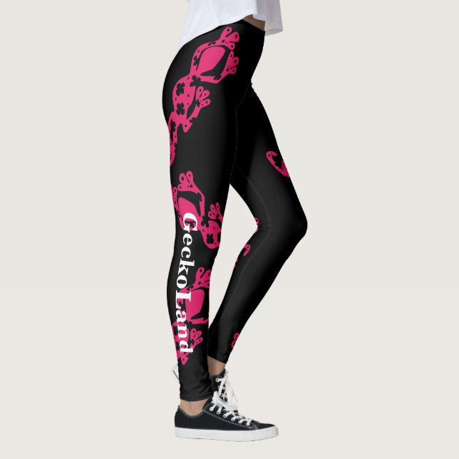 Leggings GeckoLand rose (Droite)