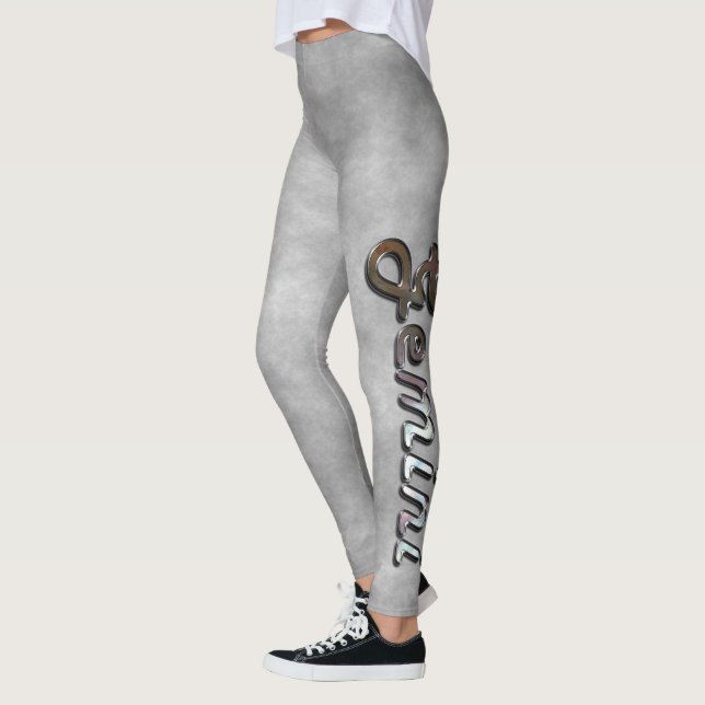 Leggings Gemini dans Pearl Gemstone (Gauche)