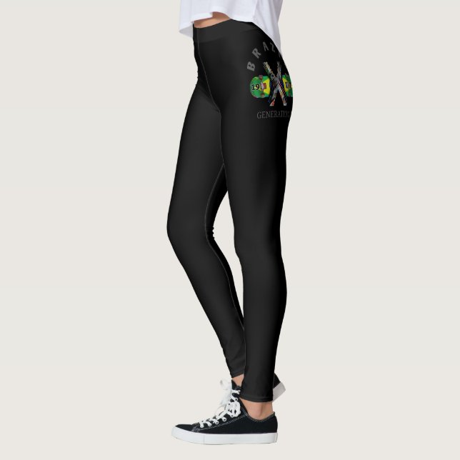 Leggings Génération X 1979 Planche à roulettes brésilienne (Gauche)