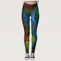 Genèse Bleu Art Abstrait