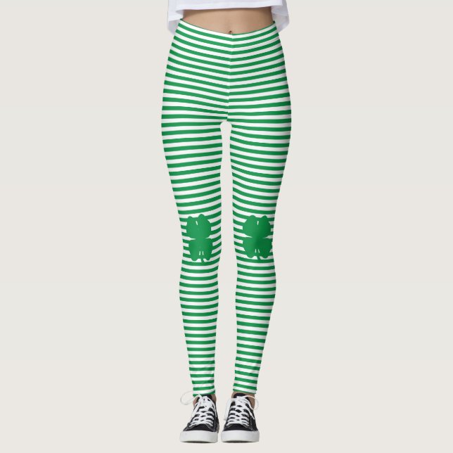 Leggings Genou de shamrock (Devant)