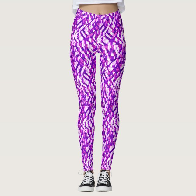 Leggings Géométrique... (Devant)