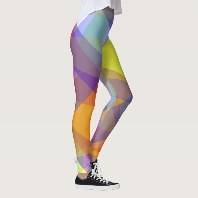 Leggings - Géométrique Lumineux (Droite)