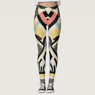 Leggings Géométrique minimaliste : conception Motif