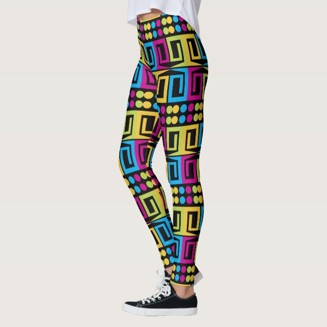 Leggings Géométrique sauvage (Gauche)