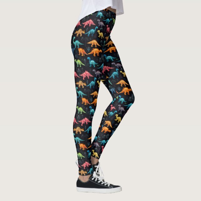 Leggings géométriques Dino (Droite)