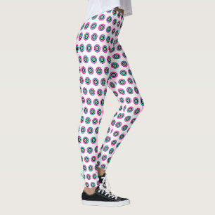 Leggings géométriques en cercle - Vêtements de tra