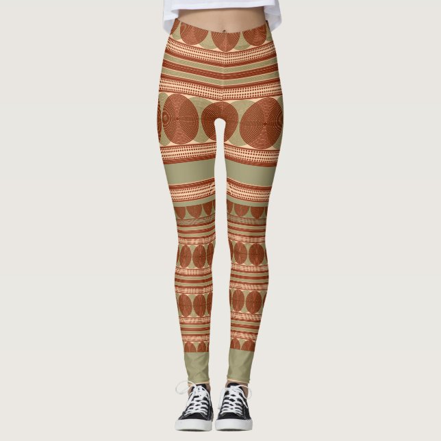 Leggings géométriques minoens - Art grec (Devant)
