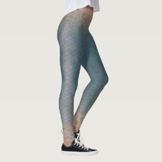 Leggings Ghost Jelly Mermaid échelle de taille mixte Leggin