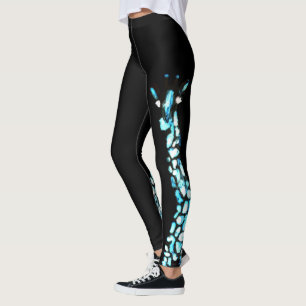 Leggings Giraffe Art drôle animal sauvage