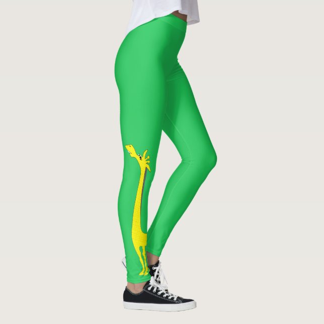 Leggings Giraffe de dessin - Critère (Droite)