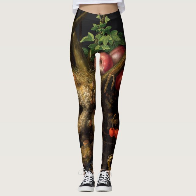 Leggings Giuseppe Arcimboldo - Quatre saisons en une tête (Devant)