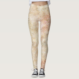 Leggings Glam Gold Rose