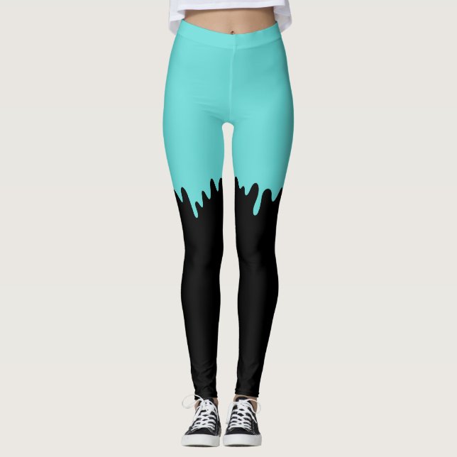 Leggings Glissant turquoise (Devant)