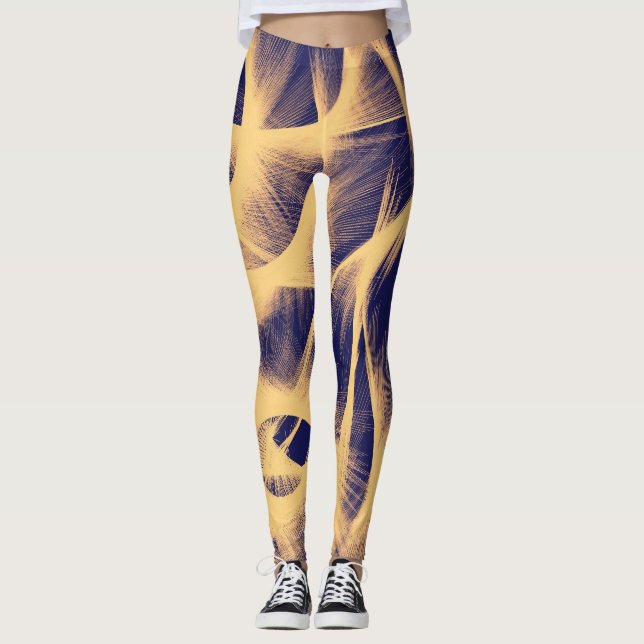 Leggings Gloire violette (Devant)