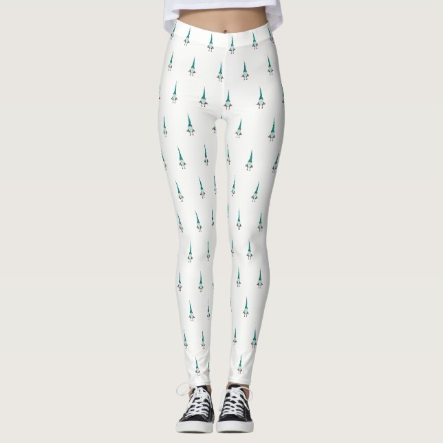 Leggings Gnome de Noël Adorable (Devant)