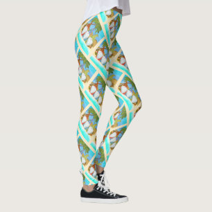 LEGGINGS GNOMES DE PLAGE