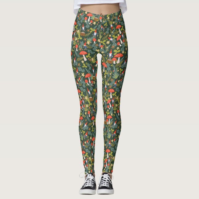 Leggings Gnomes des bois (Devant)