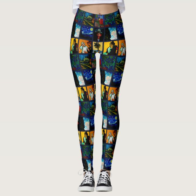 Leggings Gogh Crazy (Devant)