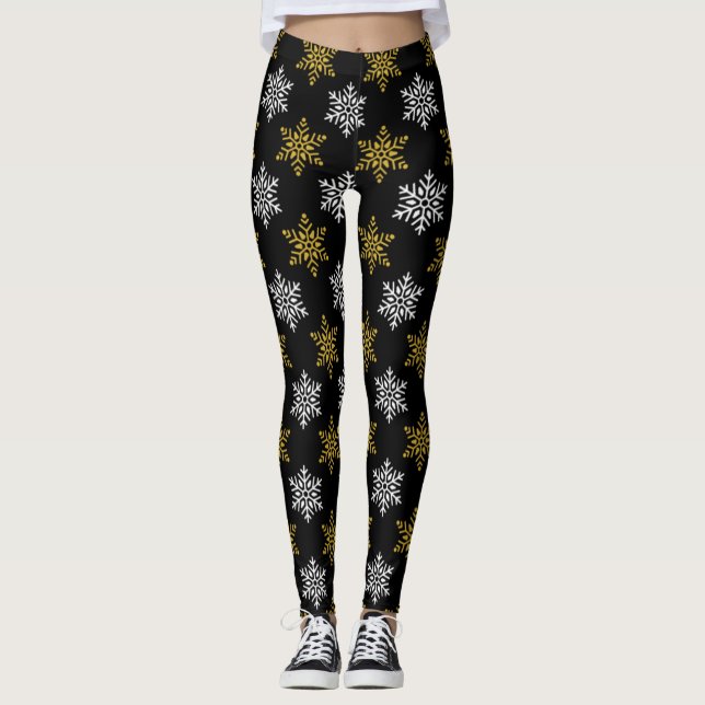 Leggings Gold Flakin (Devant)