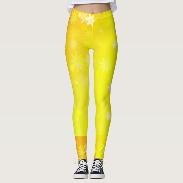 Leggings Gold Star féminine (Devant)
