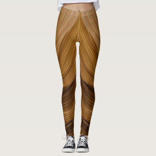 Leggings Golden Brown