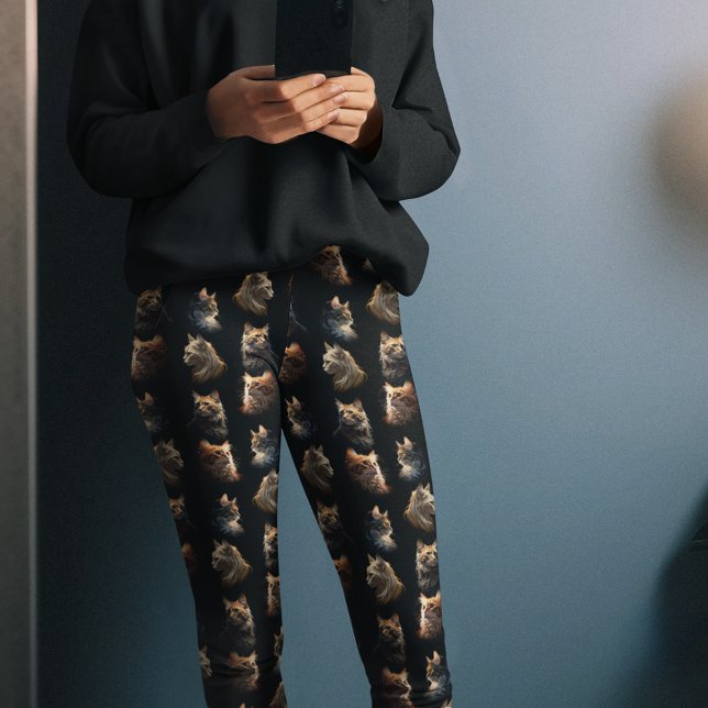 Leggings Golden Cats (Créateur téléchargé)