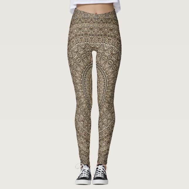 Leggings Golden Mandala (Devant)