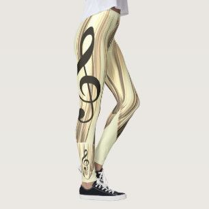Leggings Golden Plectron - Design élégant pour les mélomane