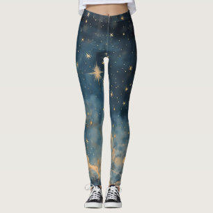 Leggings Golden Twilight Sky Céleste Activewear